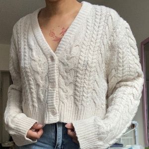 NWT Oak + Fort Knit Cardigan